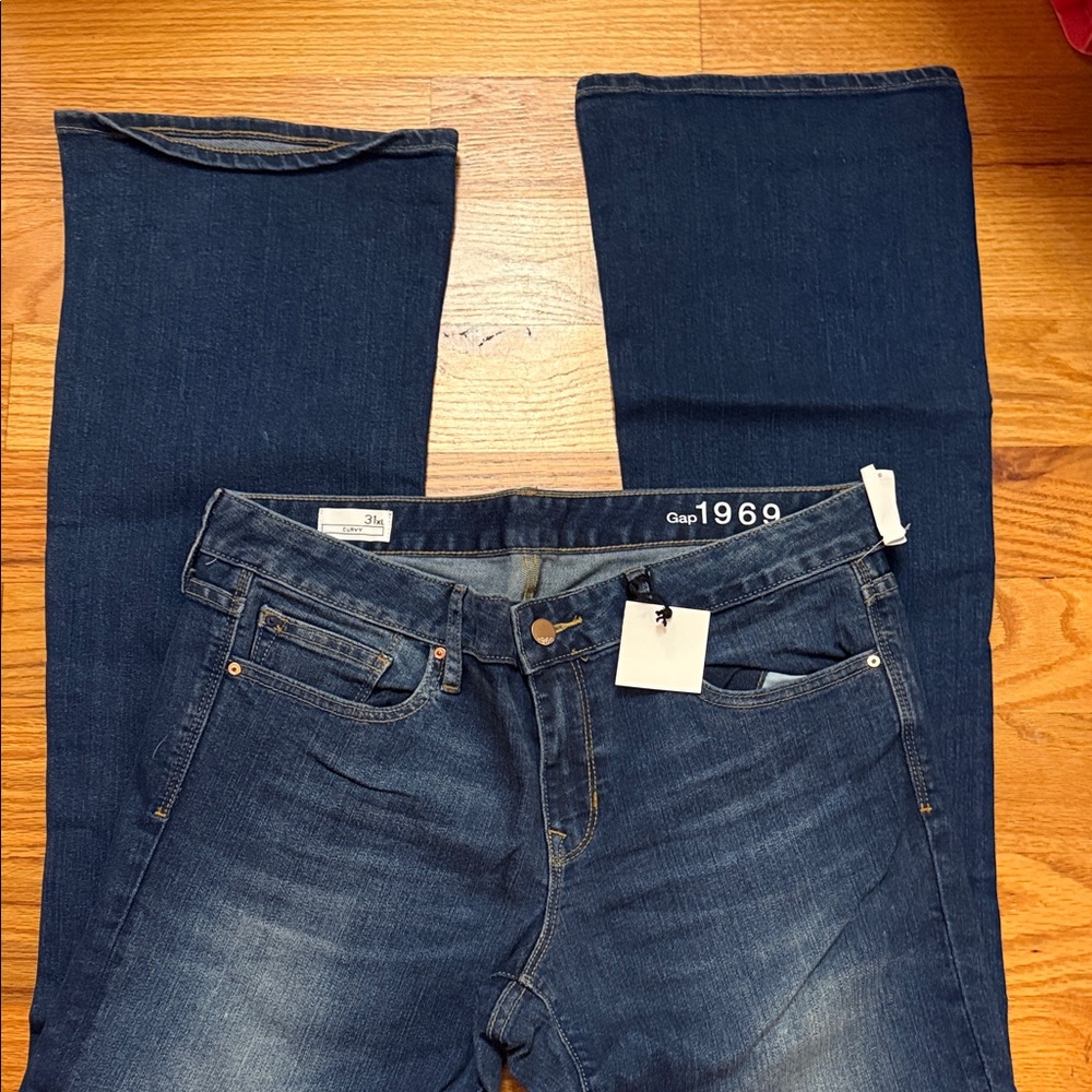 GAP 1969 Dark Blue Denim Jeans